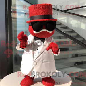 Red Wedding Cake mascot...
