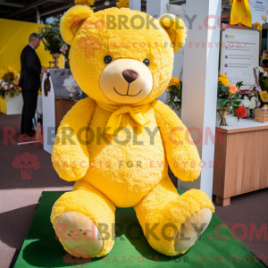 Gele teddybeer...