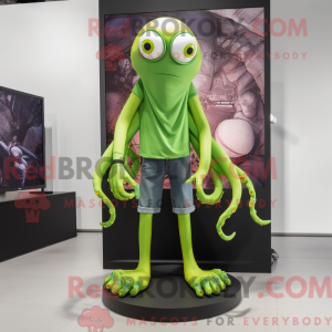 Limegrønn Kraken...