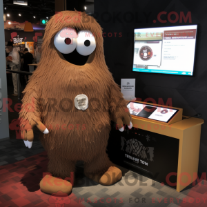 Personnage mascotte de...