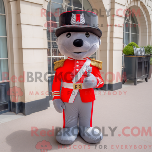 Grå britisk Royal Guard...