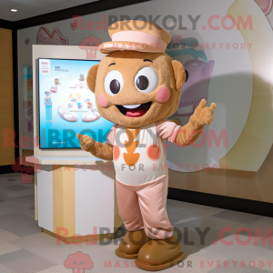 Postava maskota Tan Candy...