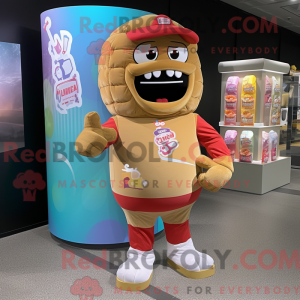 Postava maskota Tan Candy...