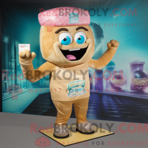Postava maskota Tan Candy...