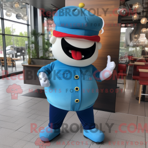 Maskotka Blue Burgers z...