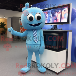 Disfraz de mascota de Sky...