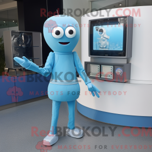 Sky Blue Television maskot...