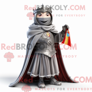Postava maskota šedého...