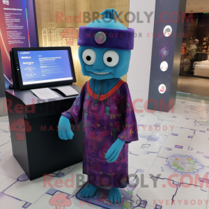Datamaskotkostymefigur...