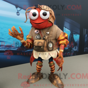 Disfraz de mascota Rust...