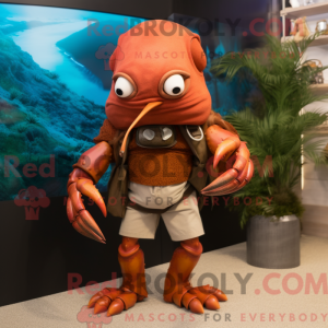 Postava maskota Rust Hermit...