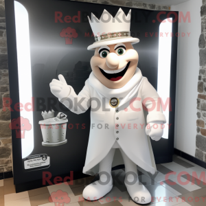 White Irish Castle maskot...