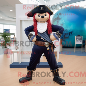 Disfraz de mascota pirata...