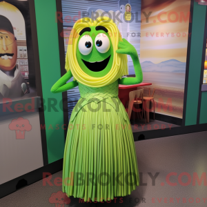 Limegrønn...