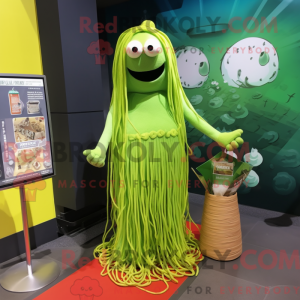 Lime Green Spaghetti...