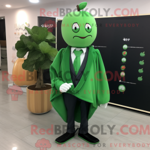 Forest Green Apple mascot...