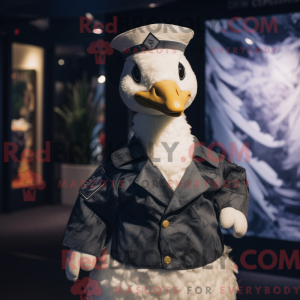 Costume mascotte de Navy...
