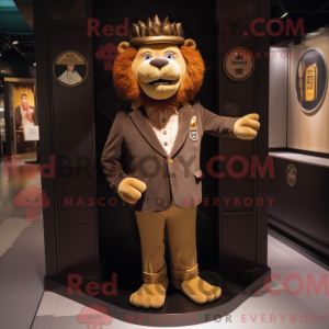 Disfraz de mascota Brown...