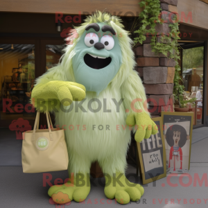 Disfraz de mascota Yeti...