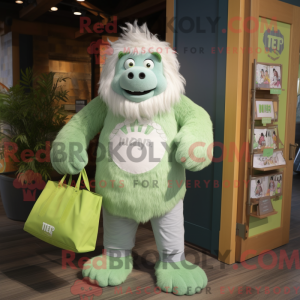 Limegrønn...
