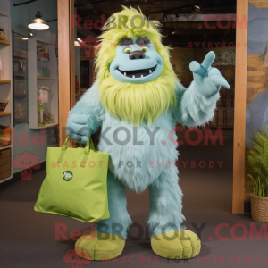 Disfraz de mascota Yeti...
