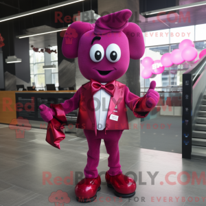 Disfraz de mascota Magenta...