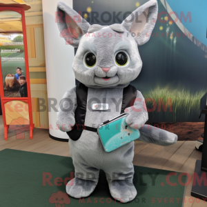 Chinchilla-mascottekostuum...