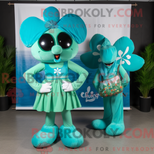 Teal Bunch Of Shamrocks...