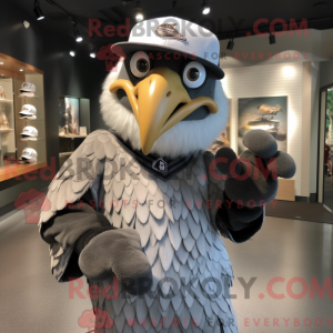 Gray Haast S Eagle mascot...