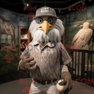 Gray Haast S Eagle mascot...