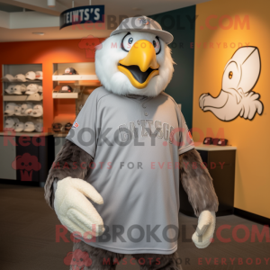 Grey Haast S Eagle maskot...
