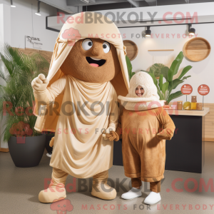 Costume de mascotte de Tan...