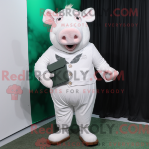 Disfraz de mascota White...