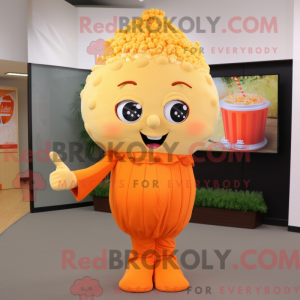 Oransje Pop Corn...