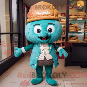 Postava maskota Teal...