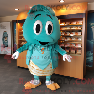 Disfraz de mascota Teal...