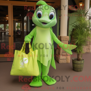 Lime Green Dolphin...
