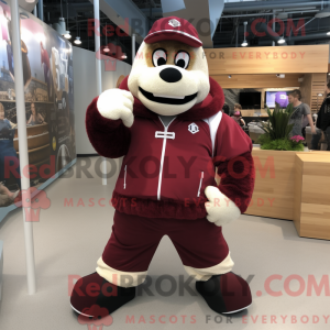 Maroon Pendant mascot...