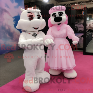 Pink Commando maskot...