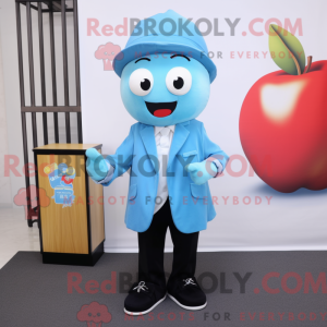 Postava maskota Sky Blue...