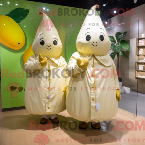 Figura de máscara de creme...