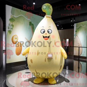 Postava maskota Cream Pear...