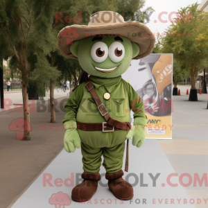 Máscara de Olive Cowboy com...
