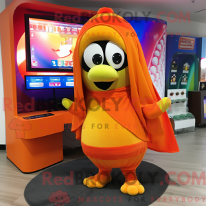 Orange Rainbow mascot...