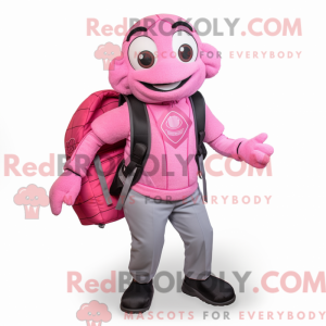 Disfraz de mascota Pink Sea...