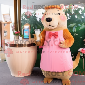Personaggio mascotte Peach...