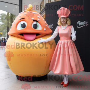 Disfraz de mascota de Peach...