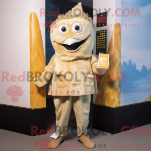 Costume mascotte de Fish...