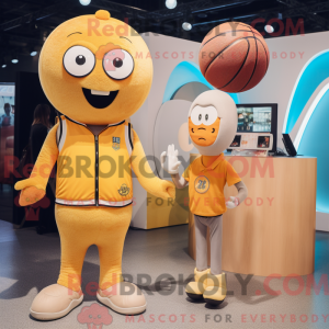 Máscara de bola de basquete...