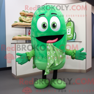 Personaggio mascotte Green...